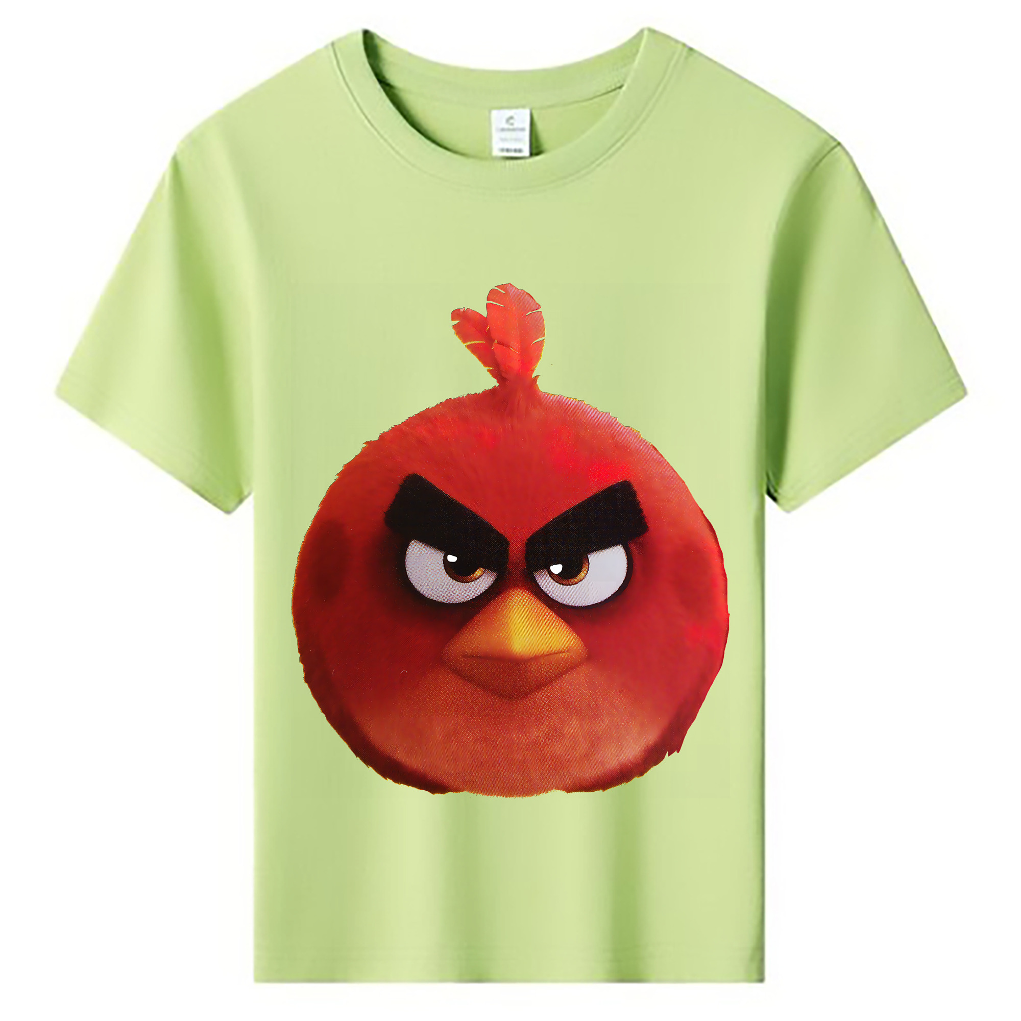 （画像用） Angry Birds アングリーバード 綿100％キッズTシャツ（フロントプリント）